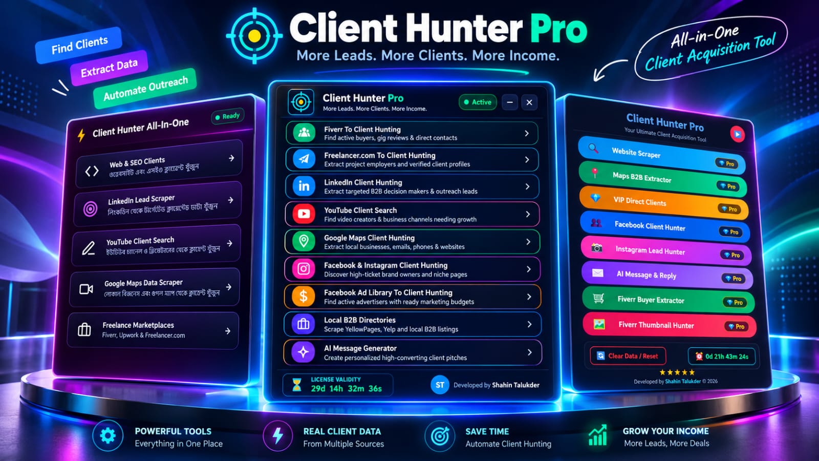 Client Hunter Pro Software
